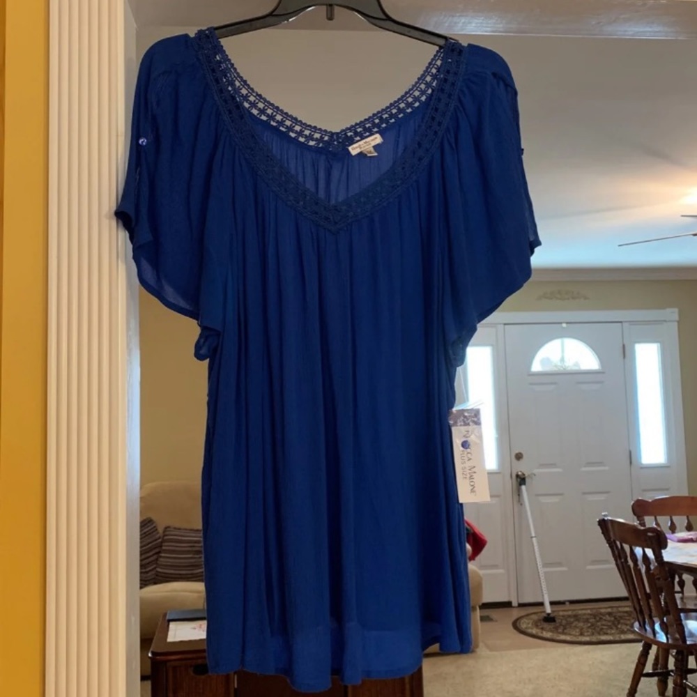 Blue blouse